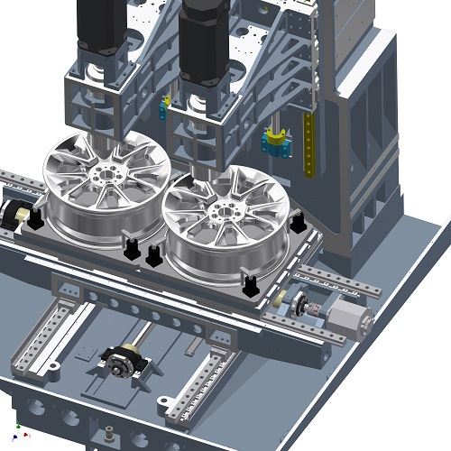 雙休心T輪轂專(zhuān)用機(jī)的加工效果如何？